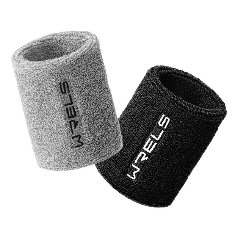 WRELS运动加压高弹护腕吸汗篮球健身护腕擦汗巾男女腕关节防扭伤