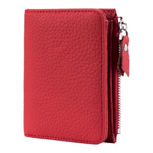 2026新款钱包女士短款真皮钱夹简约时尚超薄皮夹卡包小巧男零钱包