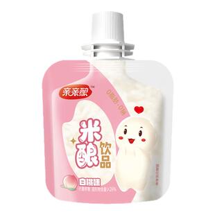 亲亲米酿小袋装0脂孝感米酒米露零食特产桂花米酒醪糟饮品白桃味