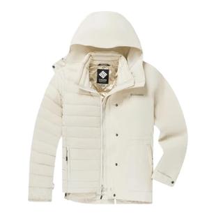 哥伦比亚冲锋衣女款三合一25秋冬新款金点热能保暖羽绒外套XR9187