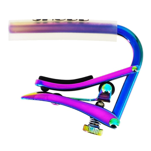 夏伯shubb炫彩变调夹C1fs民谣吉他夹子电吉他通用变音夹吉他配件