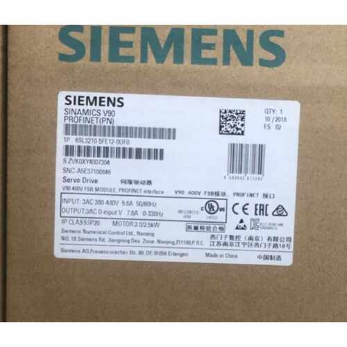 议价6SL3210-5FE12-0UF0西门子V90伺服电机2KW 6SL32105FE120UF0