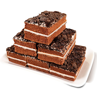 老沧口黑森林蛋糕400g巧克力碎夹心生日蛋糕下午茶甜品办公室零食