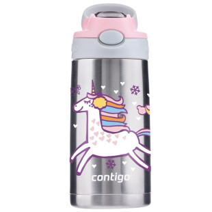 美国Contigo康迪克儿童吸管304不锈钢保温杯宝宝卡通幼儿防漏水杯