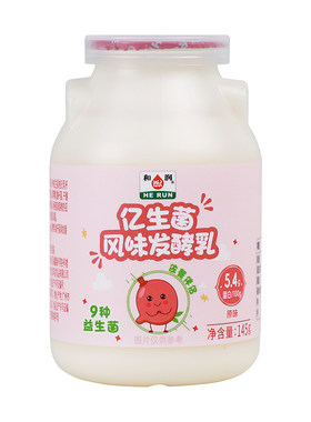 和润益生菌酸奶活性益生菌