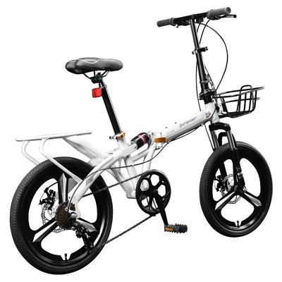 永久折叠自行车软尾减震变速车