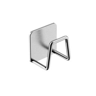 伸缩杆固定托免打孔托架托座门帘杆挂夹挂钩横杆支架托粘墙固定器