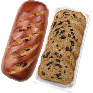 丑果旗舰店新疆俄罗斯风味大列巴坚果黑麦核桃仁葡萄干馅早餐面包