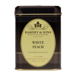 HarneySons哈尼桑尔丝进口蜜桃白桃白茶茶叶罐装伴手礼果茶56g