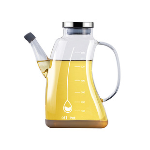 2026新款油壶厨房家用不挂油第一名食品级全玻璃油瓶高端油罐容器
