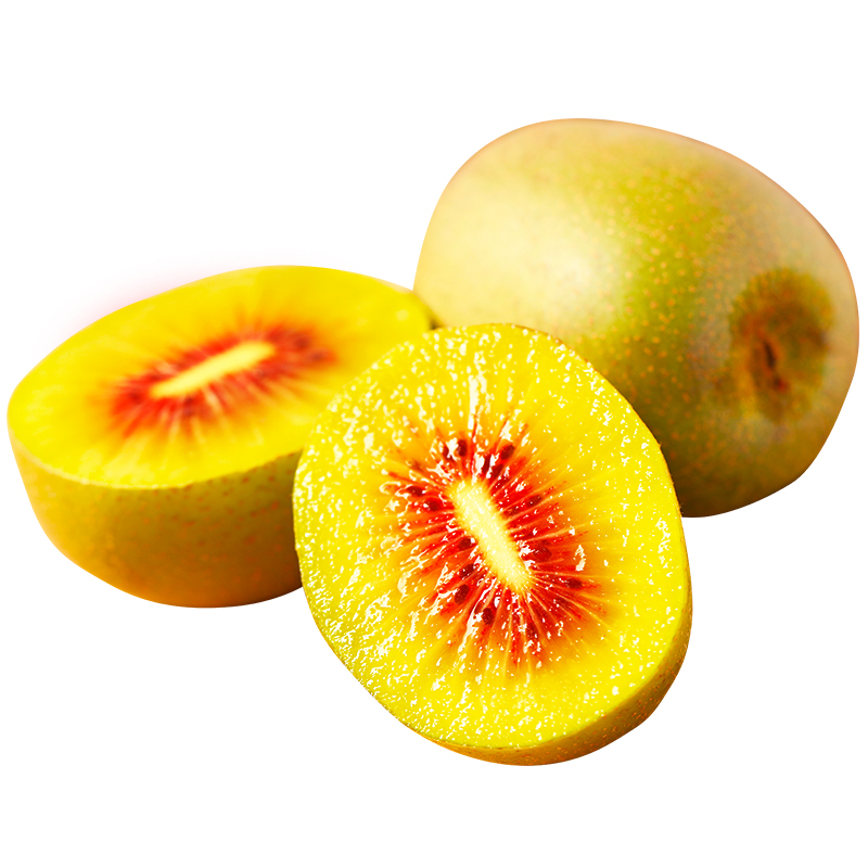 鲜蜂队四川红心猕猴桃国产奇异果红心猕猴桃新鲜水果收到需催熟