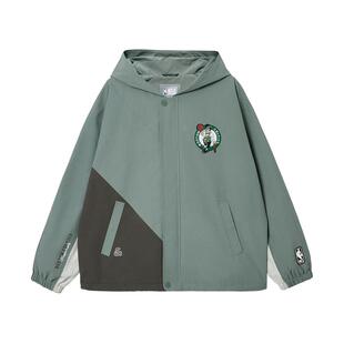 v区绫致【NBA联名款凯尔特人队】杰克琼斯男装春夹克外套拼接宽松