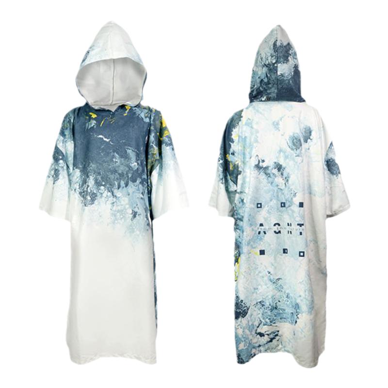 nu-june浴袍男女潜水斗篷