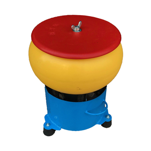 玉石小型震动打磨抛光振动研磨机pu鼓斗无心调速 抛光机