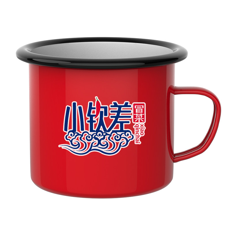 公司定制水杯搪瓷杯子定做logo