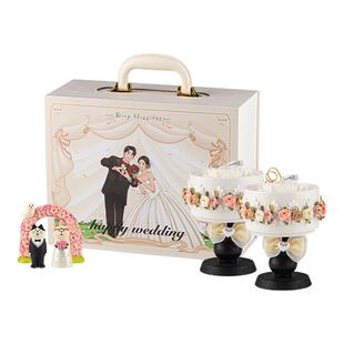 香薰蜡烛结婚订婚新婚礼物送闺蜜姐妹新人高级感香氛礼盒送新人