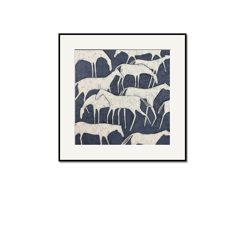 砂岩肌理画意式极简客厅装饰画新款抽象艺术玄关挂画酒店餐厅壁画