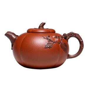 名壶秋月宜兴紫砂壶红清水泥名家