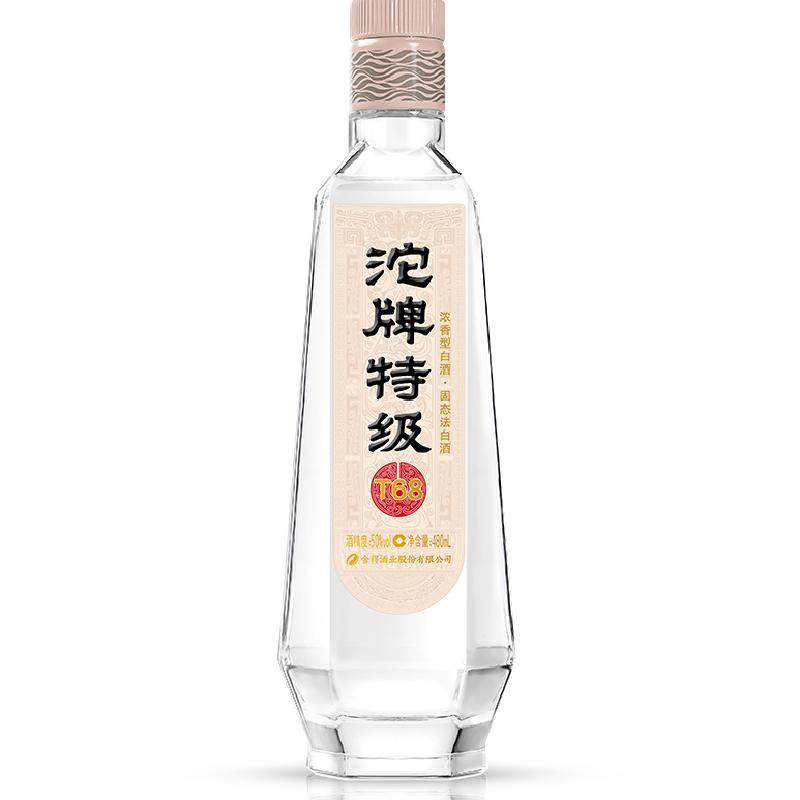 沱牌白酒T68特级50度480mlx1瓶浓香型光瓶装粮食酒水