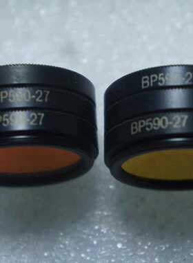 议价 BP590-27 橙色带通滤光片 机器视觉 工业镜头议价