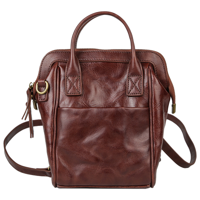 头层牛皮双肩包女真皮背包