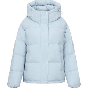 本来BENLAI女士连帽羽绒服女加厚保暖面包服外套BNA140012