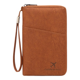 长款护照包多功能护照本收纳包旅行护照机票夹证件收纳包可放四本