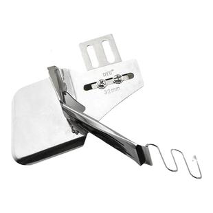 DY123平车双包拉筒缝纫机包边器免换针板牙齿双包拉筒四折边拉筒