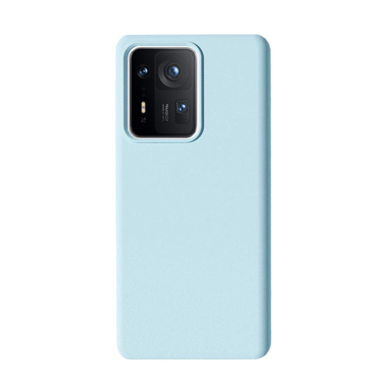 适用于小米mix4真液态硅胶手机壳纯色简约男女亲肤橡皮擦手感Xiaomi MIX4保护套