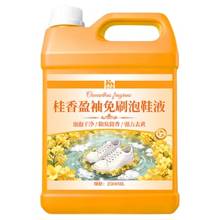 住校生免刷泡鞋液去污渍清洗剂小白鞋里除臭清洁剂增白去黄神器叁