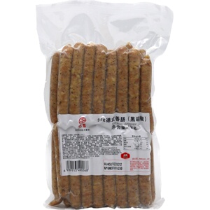 大成台畜德式香肠30g黑胡椒味美式熏制烤肠烘焙用香肠热狗1公斤装