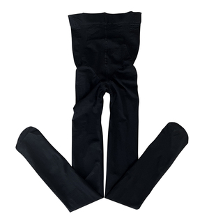 春秋款分段压力显瘦腿连裤袜高级哑光纯黑色丝袜打底裤女收腹提臀