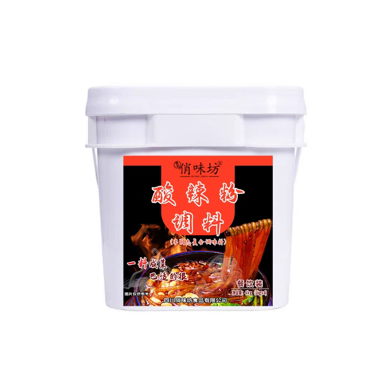 通赢酸辣粉调料包装方面开店