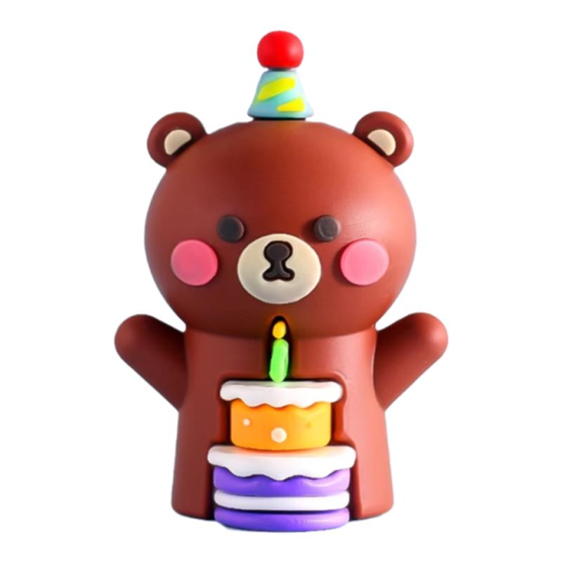 卡通蛋糕装饰摆件生日烘焙插件