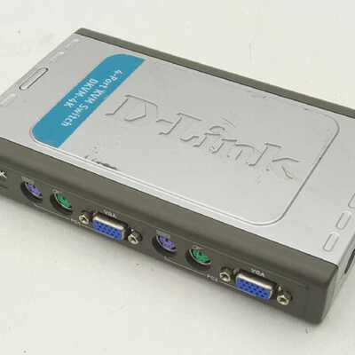 DLink DKVM4K Schalter Server Switch 4Port Umschalter Version