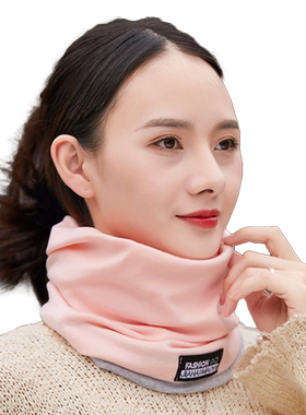 加厚围脖女春秋时尚百搭保暖脖套