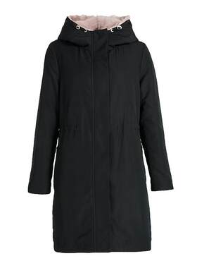 乔万尼商场同款尼克服水貂毛内胆派克服冬季保暖大衣高级感女