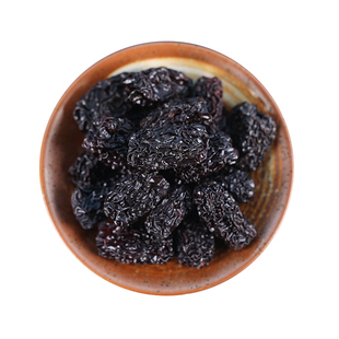 中药材精选黑枣大乌枣熏枣焦枣正品新货紫晶枣500克药用食用新疆