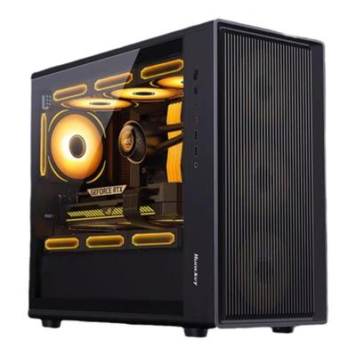 网孔强散热游戏机箱航嘉