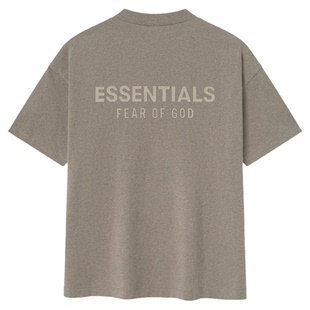 Fear of God Essentials 26SS LOGO字母拉丝烫标印花设计短袖T恤