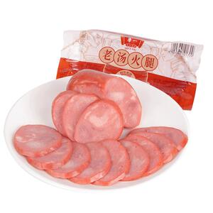 德州扒鸡丨老汤火腿300g猪肉香肠即食熟食果木熏烤老火腿熟食礼品