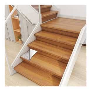 楼梯贴台阶贴地板地贴遮丑神器旧楼梯改造翻新装饰木纹踏步板自粘