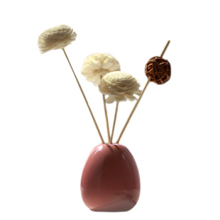 干花藤条香薰陶瓷空瓶香水瓶摆件香氛扩香器香熏挥发室内家用送藤