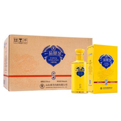 【店长推荐】一品景芝龙年珍藏 芝麻香型53度白酒 500ml*6瓶