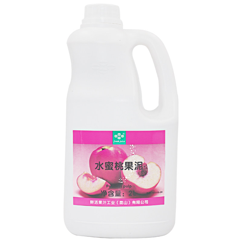 水蜜桃果泥浓缩饮料2L鲜活