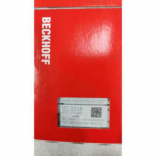 议价26年倍福BECKHOFF EL3318模块，8路热电偶输入