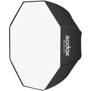 godox神牛方形 伞式八角柔光箱80cm 95cm/120cm直径便携柔光罩人像打光静物拍摄摄影直播机顶灯影室灯通用款