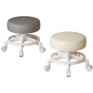 加高万向轮小凳子家用换鞋矮凳可移动滑轮圆带轮板凳成人带娃神器