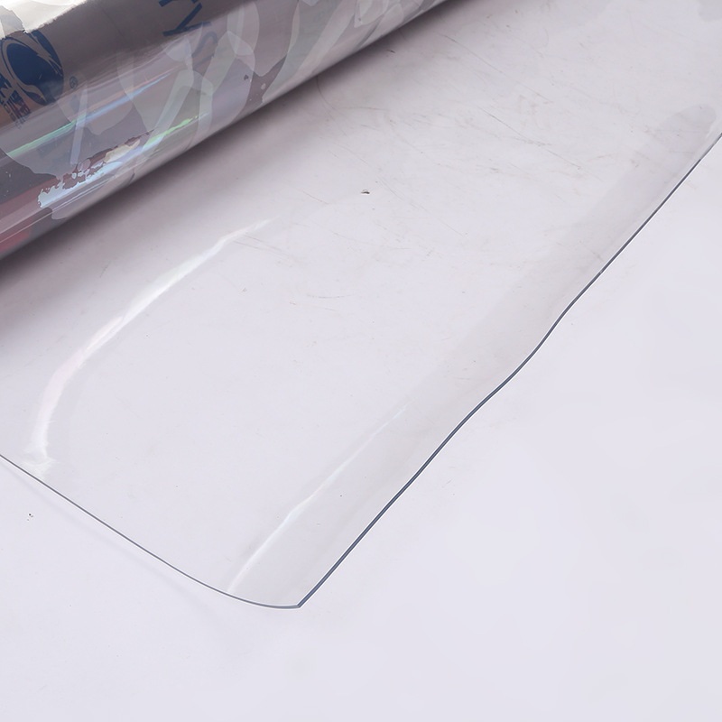 现货批发透明PVC软板桌面软胶片水晶板PVC透明软玻璃门帘