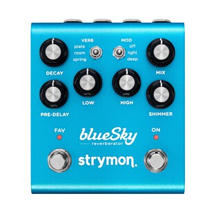 Strymon Bigsky Bluesky Mobius Timeline过载混响延迟单块效果器